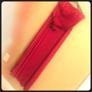 Gorgeous fuchsia maxi dress